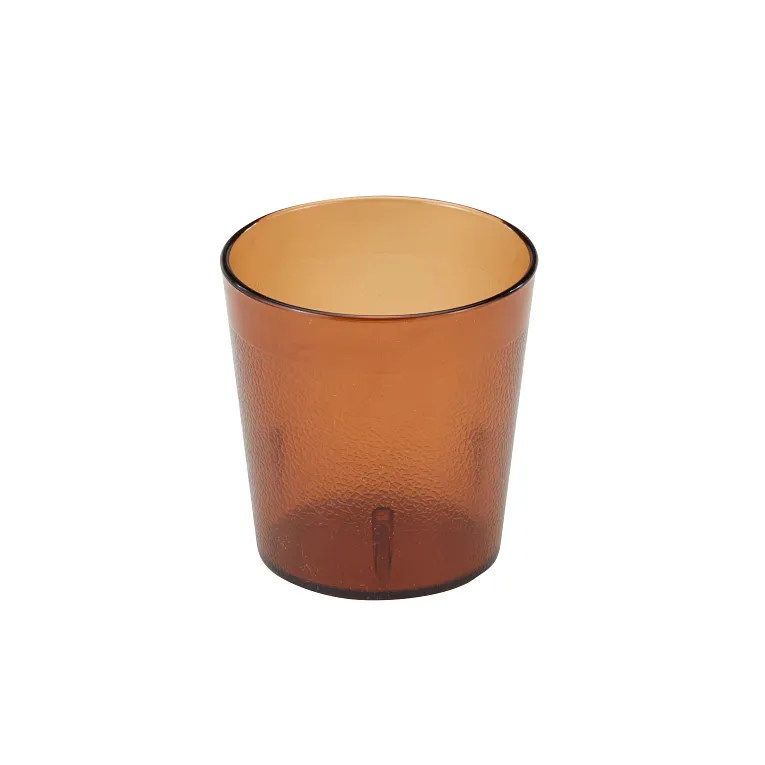Cambro 900P153 I Colorware Tumblers - 287 mL I Amber I 72 Case Pack