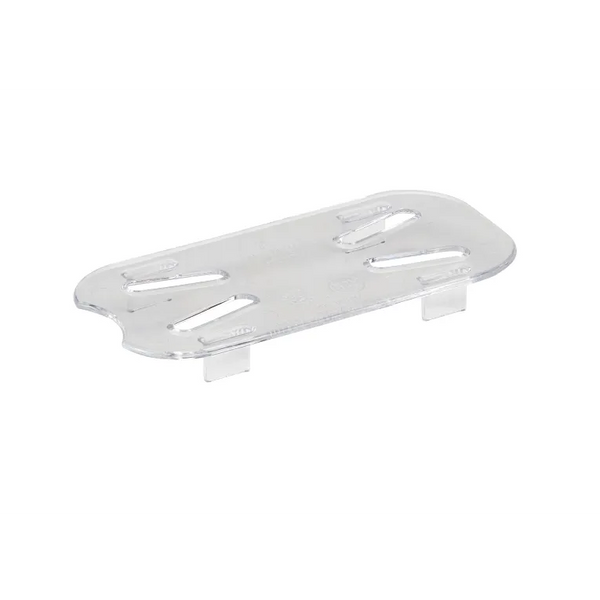 Cambro 90CWD135 I Camwear GN 1/9 Drain Shelf I Clear I Case of 6