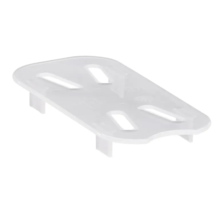 Cambro 90PPD190 I GN 1/9 Drain Shelves I Translucent I Case of 6