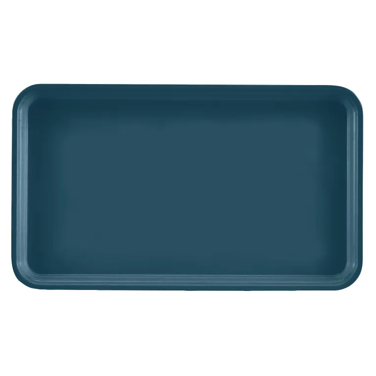 Cambro 915401 I Camtray Fibreglass Rectangular Tray I 280x380mm I Slate Blue I Case of 12