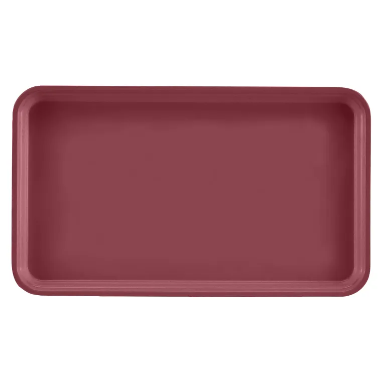 Cambro 915410 I Camtray Fibreglass Rectangular Tray I 280x380mm I Raspberry Cream I Case of 12