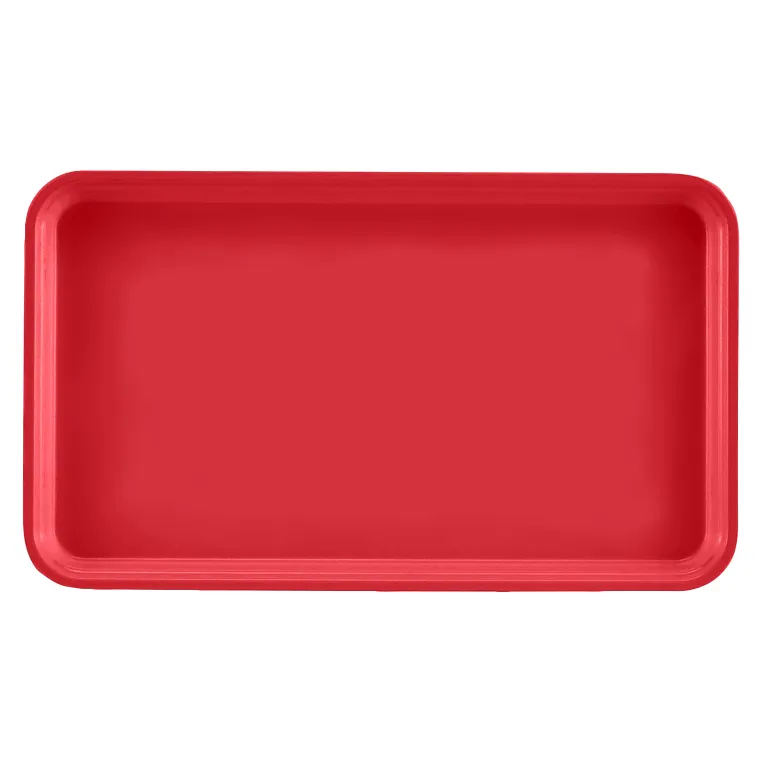 Cambro 915510 I Camtray Fibreglass Rectangular Tray I 280x380mm I Signal Red I Case of 12