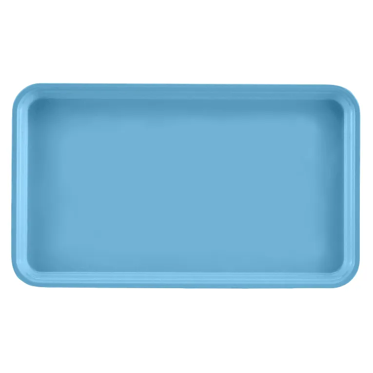 Cambro 915518 I Camtray Fibreglass Rectangular Tray I 280x380mm I Robin Egg Blue I Case of 12