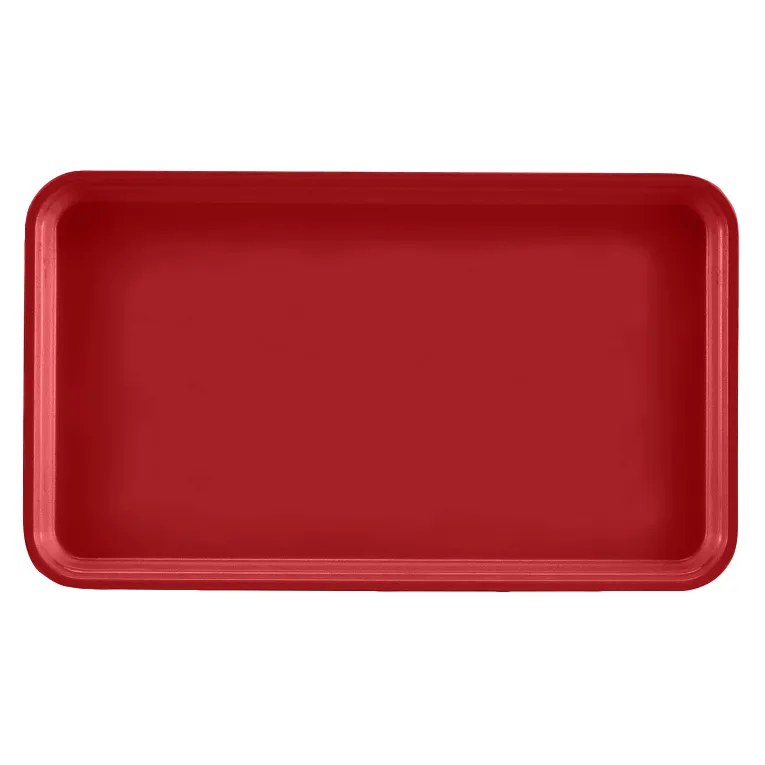 Cambro 915521 I Camtray Fibreglass Rectangular Tray I 280x380mm I Red I Case of 12