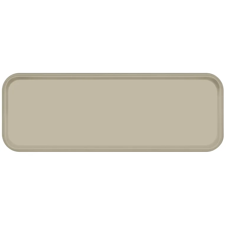 Cambro 926104 I Camtray Fibreglass Rectangular Tray I 225x650mm I Desert Tan I Case of 12