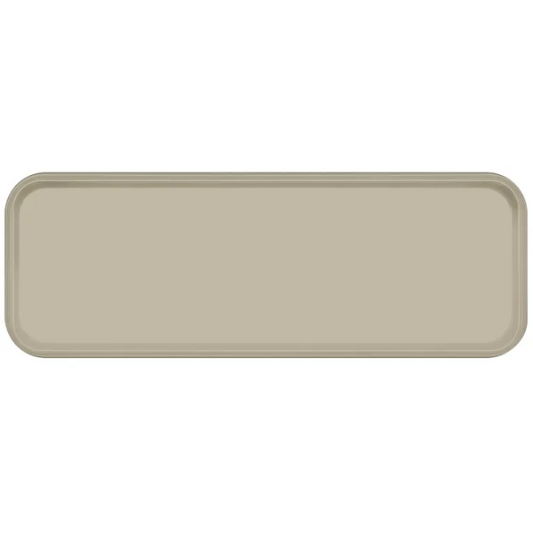 Cambro 926104 I Camtray Fibreglass Rectangular Tray I 225x650mm I Desert Tan I Case of 12