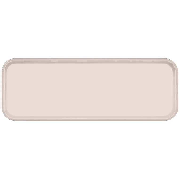 Cambro 926106 I Camtray Fibreglass Rectangular Tray I 225x650mm I Light Peach I Case of 12