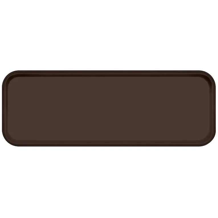 Cambro 926116 I Camtray Fibreglass Rectangular Tray I 225x650mm I Brazil Brown I Case of 12