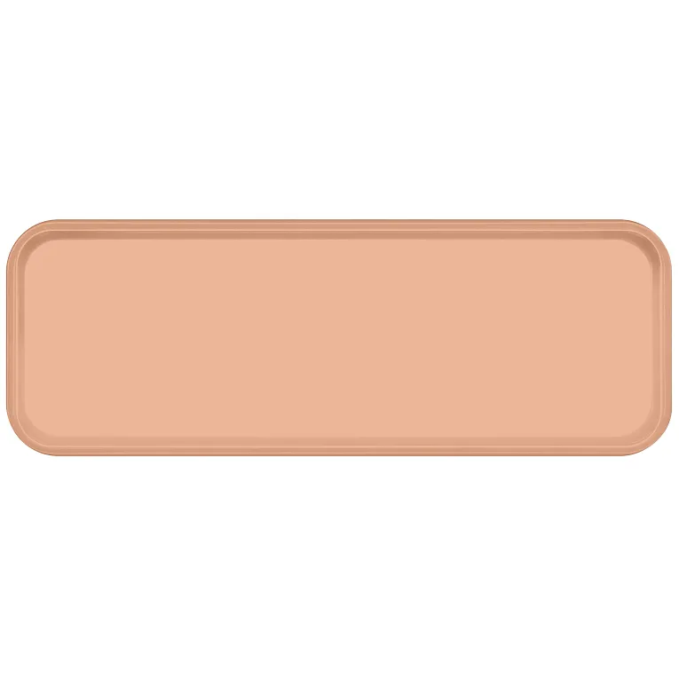 Cambro 926117 I Camtray Fibreglass Rectangular Tray I 225x650mm I Dark Peach I Case of 12