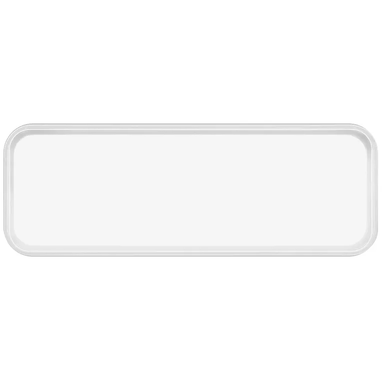Cambro 926148 I Camtray Fibreglass Rectangular Tray I 225x650mm I White I Case of 12