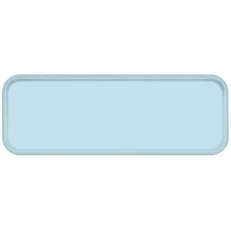 Cambro 926177 I Camtray Fibreglass Rectangular Tray I 225x650mm I Sky Blue I Case of 12