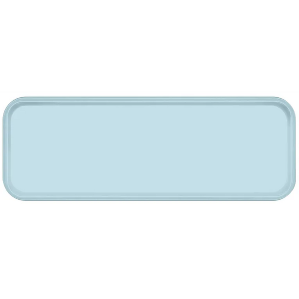 Cambro 926177 I Camtray Fibreglass Rectangular Tray I 225x650mm I Sky Blue I Case of 12