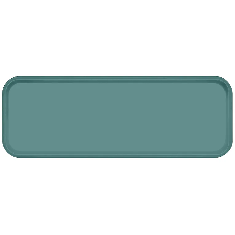 Cambro 926401 I Camtray Fibreglass Rectangular Tray I 225x650mm I Slate Blue I Case of 12