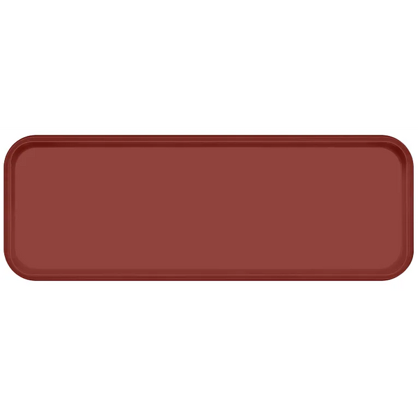 Cambro 926501 I Camtray Fibreglass Rectangular Tray I 225x650mm I Real Rust I Case of 12