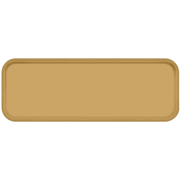 Cambro 926514 I Camtray Fibreglass Rectangular Tray I 225x650mm I Earthen Gold I Case of 12
