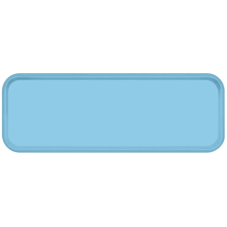 Cambro 926518 I Camtray Fibreglass Rectangular Tray I 225x650mm I Robin Egg Blue I Case of 12