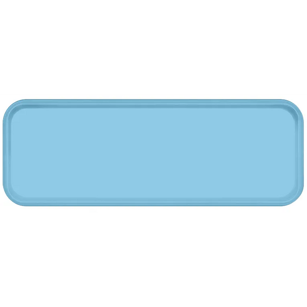 Cambro 926518 I Camtray Fibreglass Rectangular Tray I 225x650mm I Robin Egg Blue I Case of 12