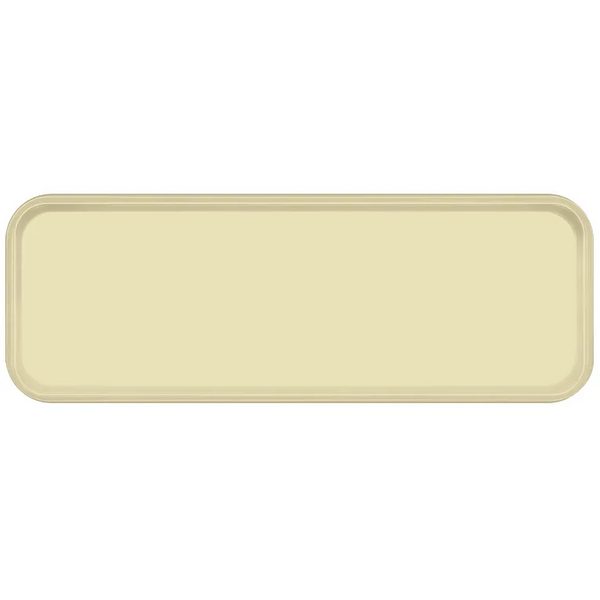 Cambro 926536 I Camtray Fibreglass Rectangular Tray I 225x650mm I Lemon Chiffon I Case of 12