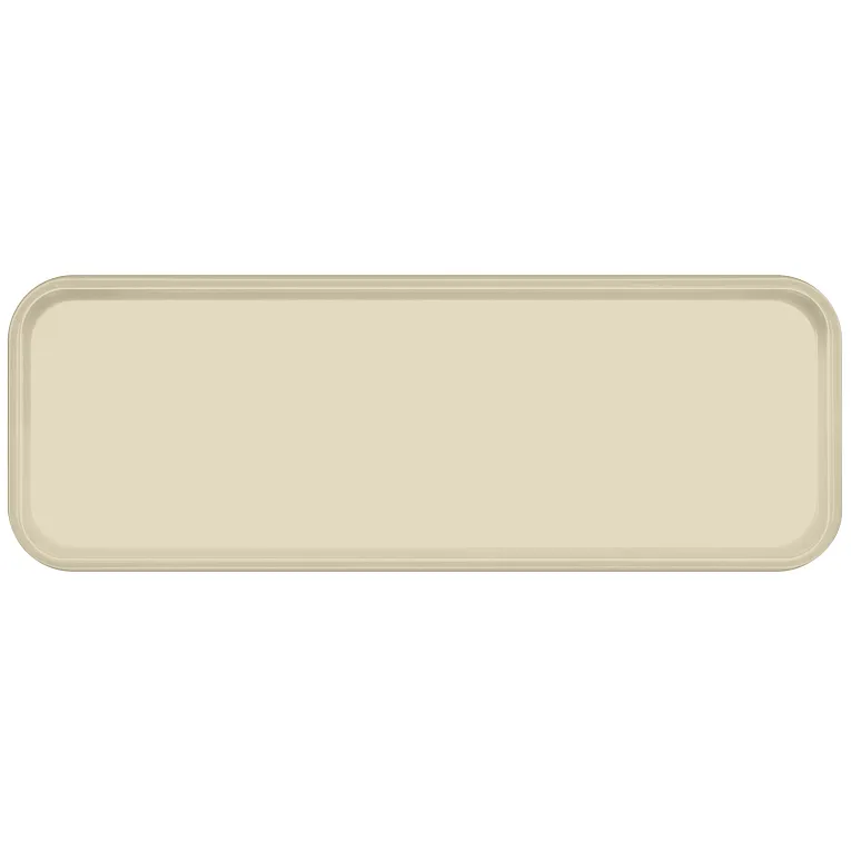 Cambro 926537 I Camtray Fibreglass Rectangular Tray I 225x650mm I Cameo Yellow I Case of 12