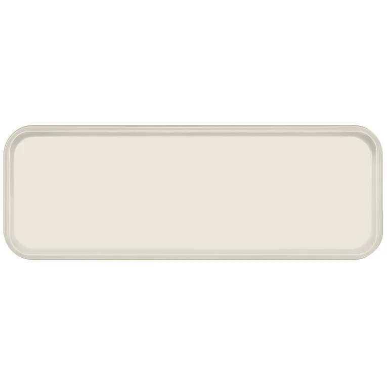 Cambro 926538 I Camtray Fibreglass Rectangular Tray I 225x650mm I Cottage White I Case of 12