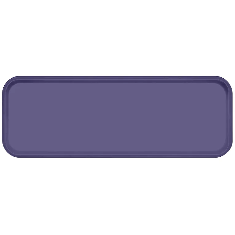 Cambro 926551 I Camtray Fibreglass Rectangular Tray I 225x650mm I Grape I Case of 12