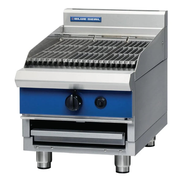 Gas Chargrill, Blue Seal, G593-B, Thermostatic, Bench Model