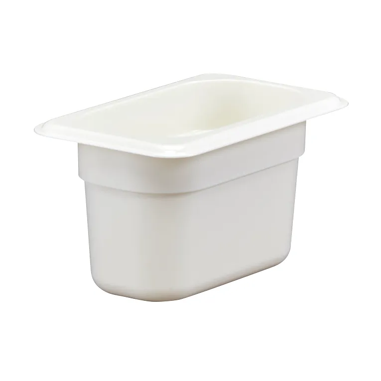 Cambro 94CW148 I Camwear GN 1/9 Food pan 100 mm Deep I 0.85L I White I Case of 6