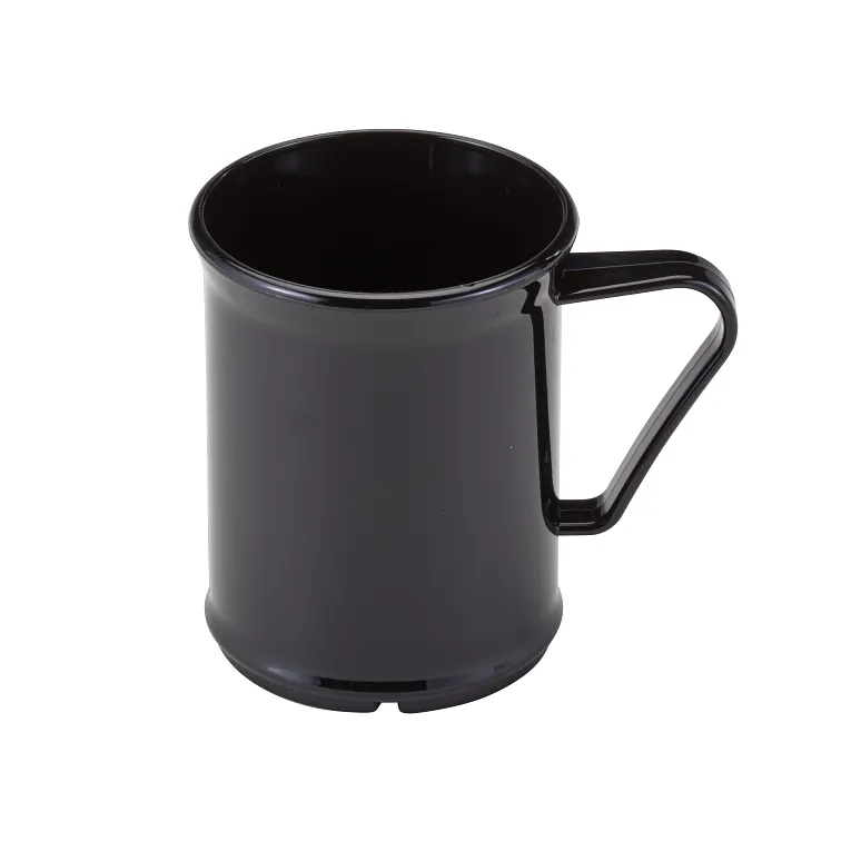 Cambro 96CW110 I Camwear Mug I 288 mL (9.6 oz) I Black I Case of 48