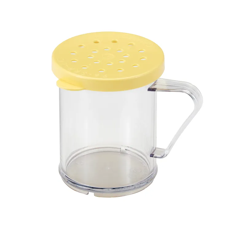 Cambro 96SKRC135 I Camwear Shakers with Cheese Lid I 300 mL (10 oz) I Case of 12