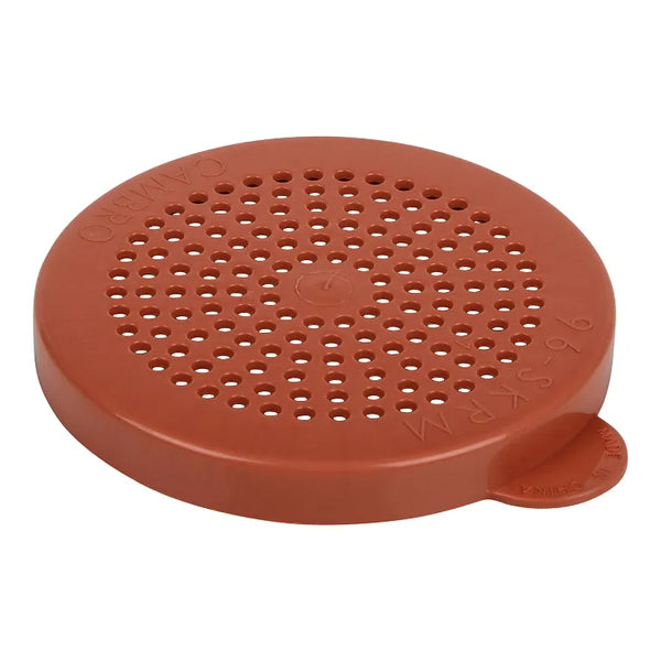 Cambro 96SKRLM408 I Camwear Medium Ground Lid I Rose I Case of 12