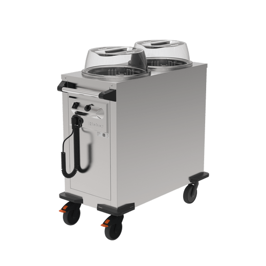 Rieber RRV-H2-190-320 Mobile Tubular Dispenser (Round) - Static Heating | Double Tube | 55kgs
