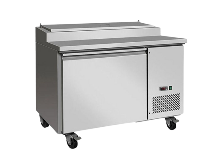F.E.D TPB1200 I Pizza Prep Bench Fridge I Refrigerated Salad Bar I Salad Bar 470L