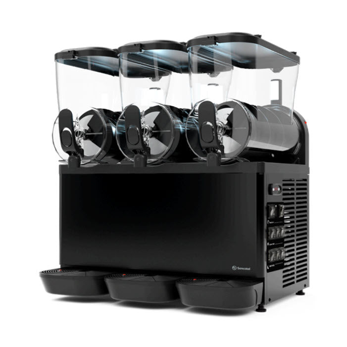 Carpigiani Horeca GraniLuxe Black PP Triple Bowl Slushie Machine | 36L (3 x 12L) | Black