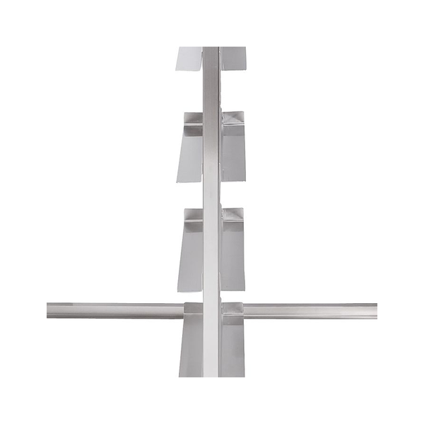 3monkeez AB-BRK-TS-DW Pair of Tray Slides - Suit Dishwasher Rack, 304 Grade Stainless Steel