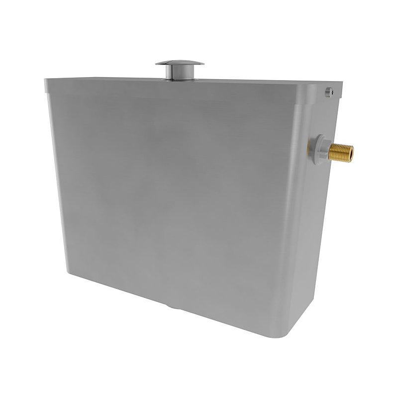 3monkeez AB-CIS-DCDF-SE-R Disabled Compliant Dual Flush Cistern - Side Entry Inlet, 50mm BSP Outlet - RHS Inlet