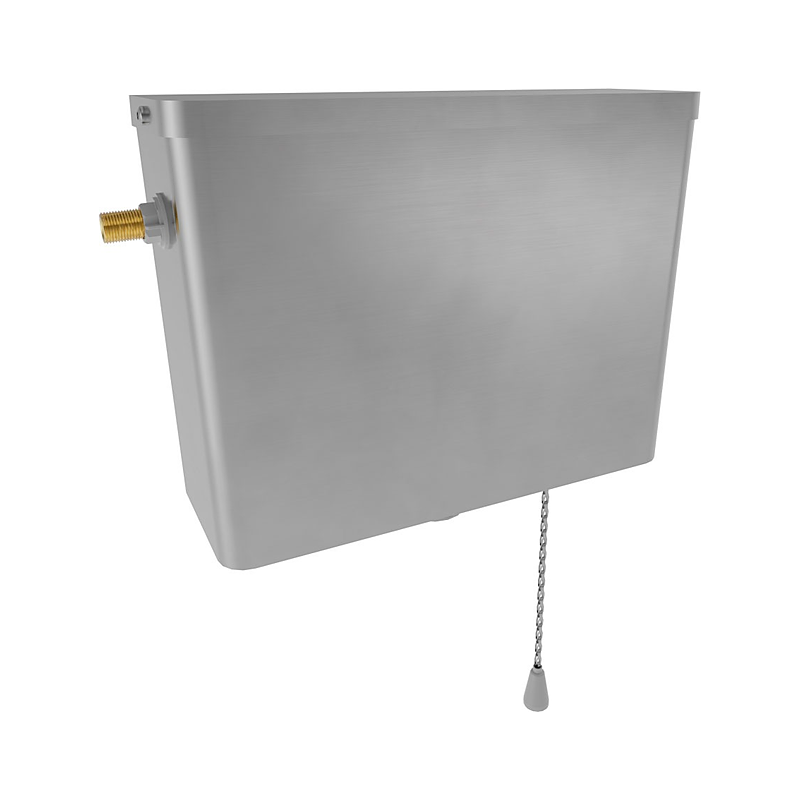 3monkeez AB-CIS-PC-SE-L Pull Chain Cistern - Side Entry Inlet, 50mm BSP Outlet - LHS Inlet