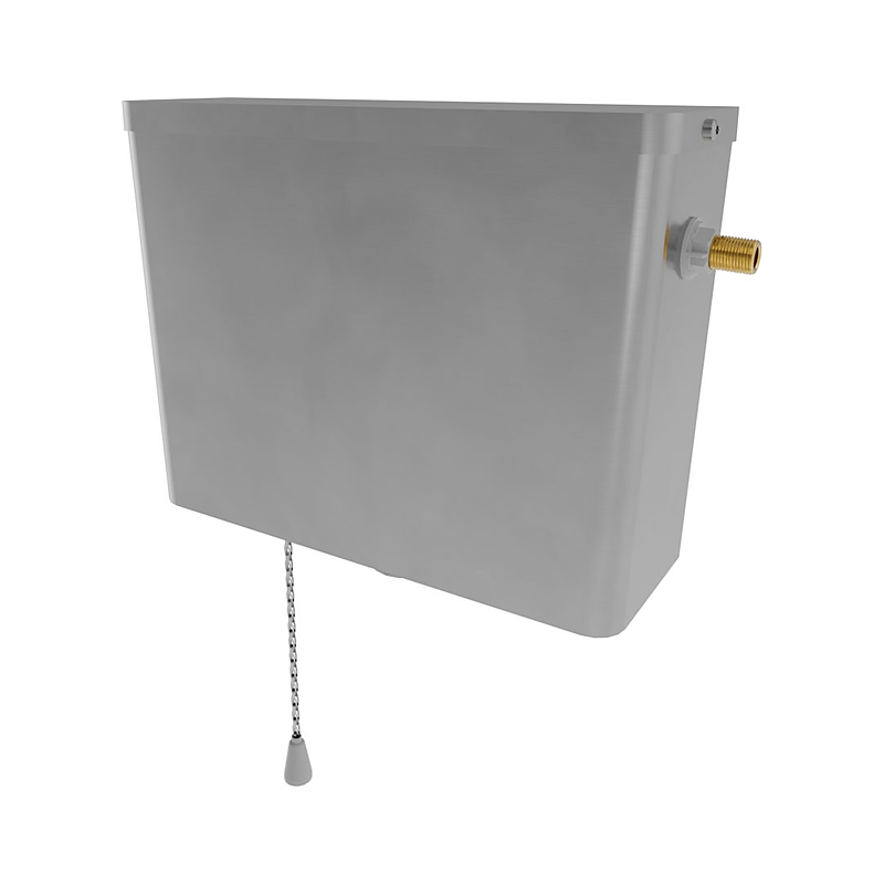 3monkeez AB-CIS-PC-SE-R Pull Chain Cistern - Side Entry Inlet, 50mm BSP Outlet - RHS Inlet
