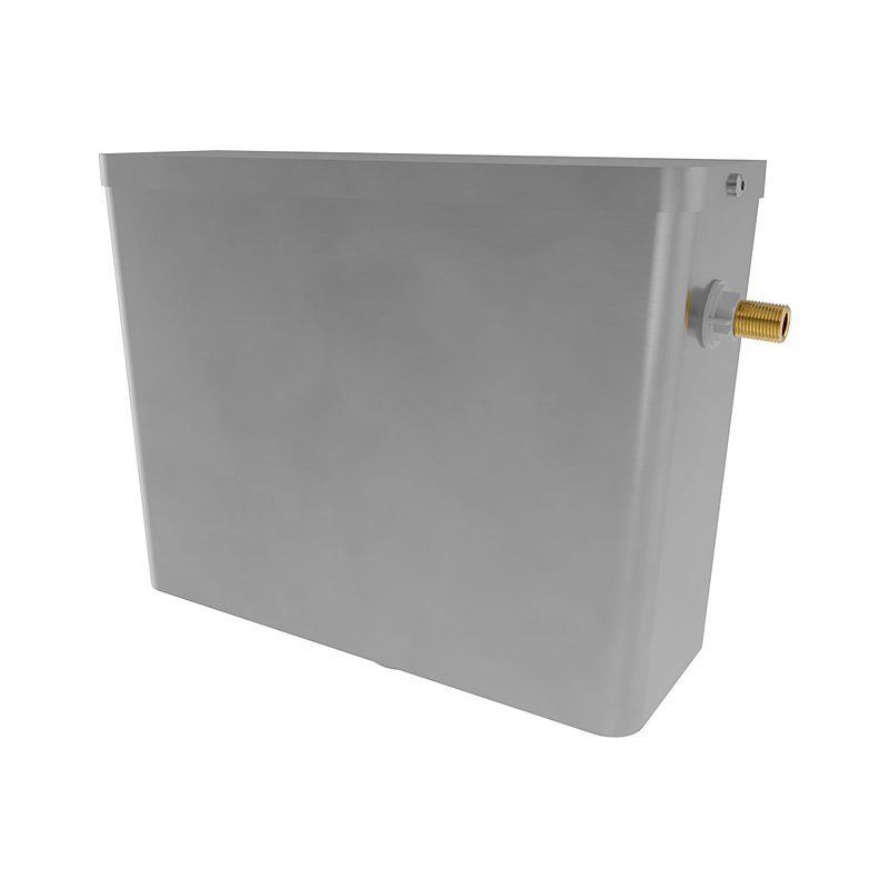 3monkeez AB-CIS-SP-SE-R Side Press Cistern - Side Entry Inlet, 50mm BSP Outlet - RHS Inlet