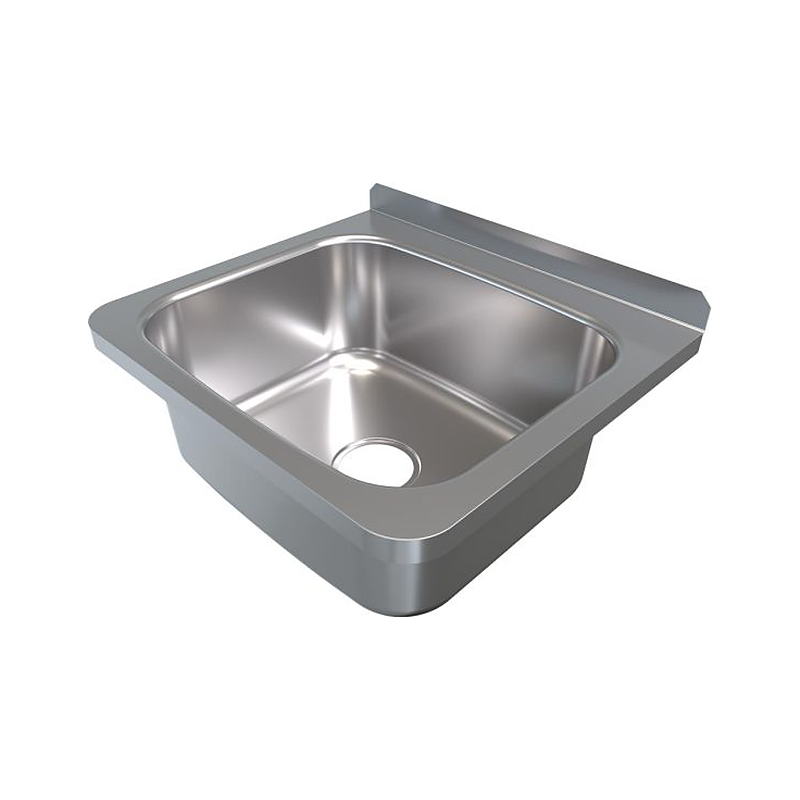 3monkeez AB-JB Jumbo Basin, 90mm Outlet, 304 Grade Stainless Steel With Brackets - Sink Only