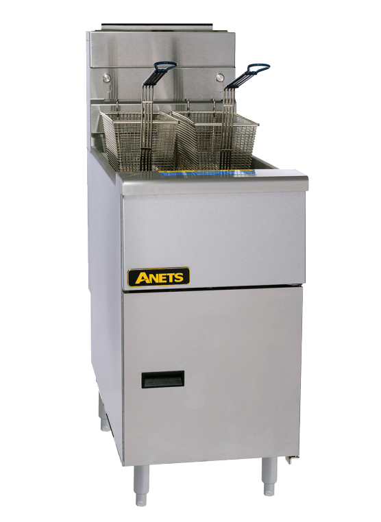 Anets AGG14T | Goldenfry |Split Spot | Gas Tube Fryer | 2x 9-11 Liters | Tube Fryer | Deep Fryers