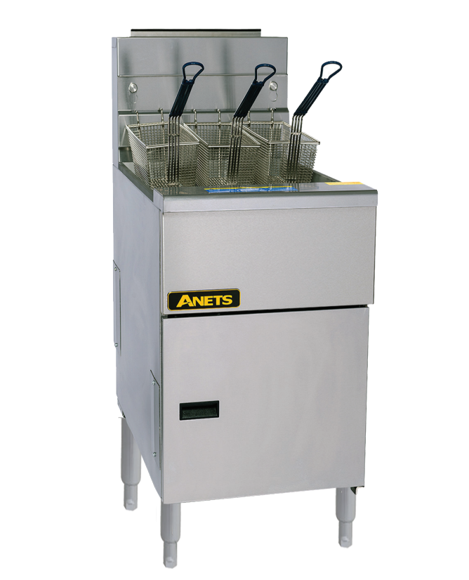 Anets AGG18 | Goldenfry | Gas Tube Fryer | 31- 39 Liters | Tube Fryer | Deep Fryers