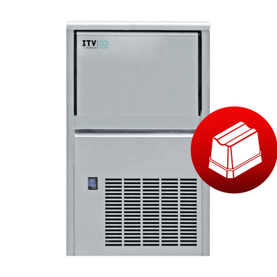 SKOPE ALFA NDP20 A ITV Self-Contained Ice Maker | 23kg Output with Integral Bin