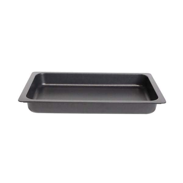 AluChef AP-GN1-11 | 1/1 GN | Pan Matte Black | Matte Black Pan | W Glass Lid | 53 x 32.5 x 6.5 H CM | 7.9L