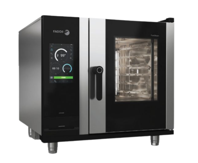 Combi Oven, F.E.D APW-061ERLWS FAGOR IKORE, Electric, Combi Boiler, 6 Trays