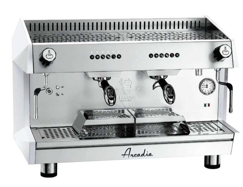 Coffee Machine, F.E.D ARCADIA-G2 SS, Polish White 2, Espresso Coffee Machine