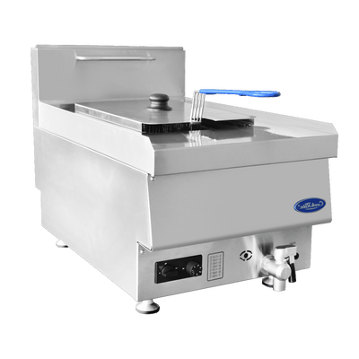 Cookrite AT65G4F-C-LPG I 1 Tube I Deep Fryer I Commercial Deep Fryer I LPG Gas I 400mm Wide