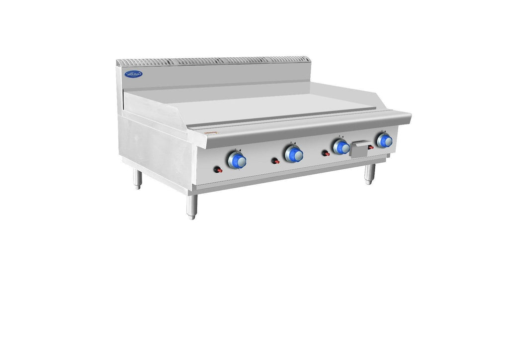Gas Griddle, Cookrite AT80G12G-C-LPG, Countertop, Griddle, LPG Gas,1200mm Wide
