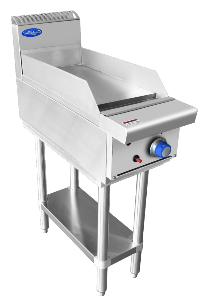 Cookrite AT80G3G-F-LPG I Griddle I Gas Griddle I Gas Grill with Stand I 300mm Wide