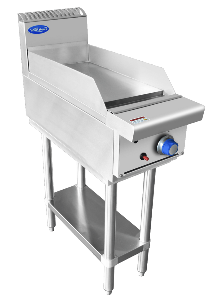 Cookrite AT80G3G-F-NG I Griddle I Gas Griddle I Gas Grill with Stand I 300mm Wide