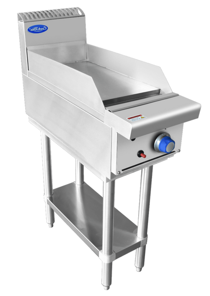Cookrite AT80G3G-F-NG I Griddle I Gas Griddle I Gas Grill with Stand I 300mm Wide